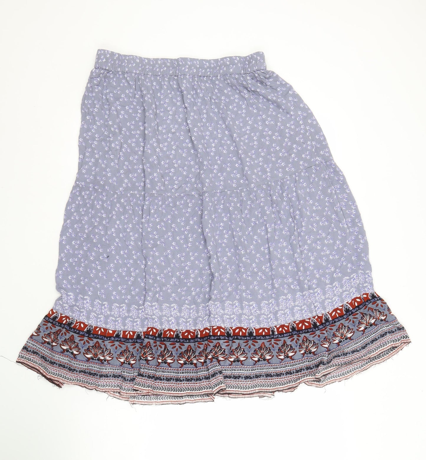 Cotton Traders Women's Floral Peasant Skirt Size 14