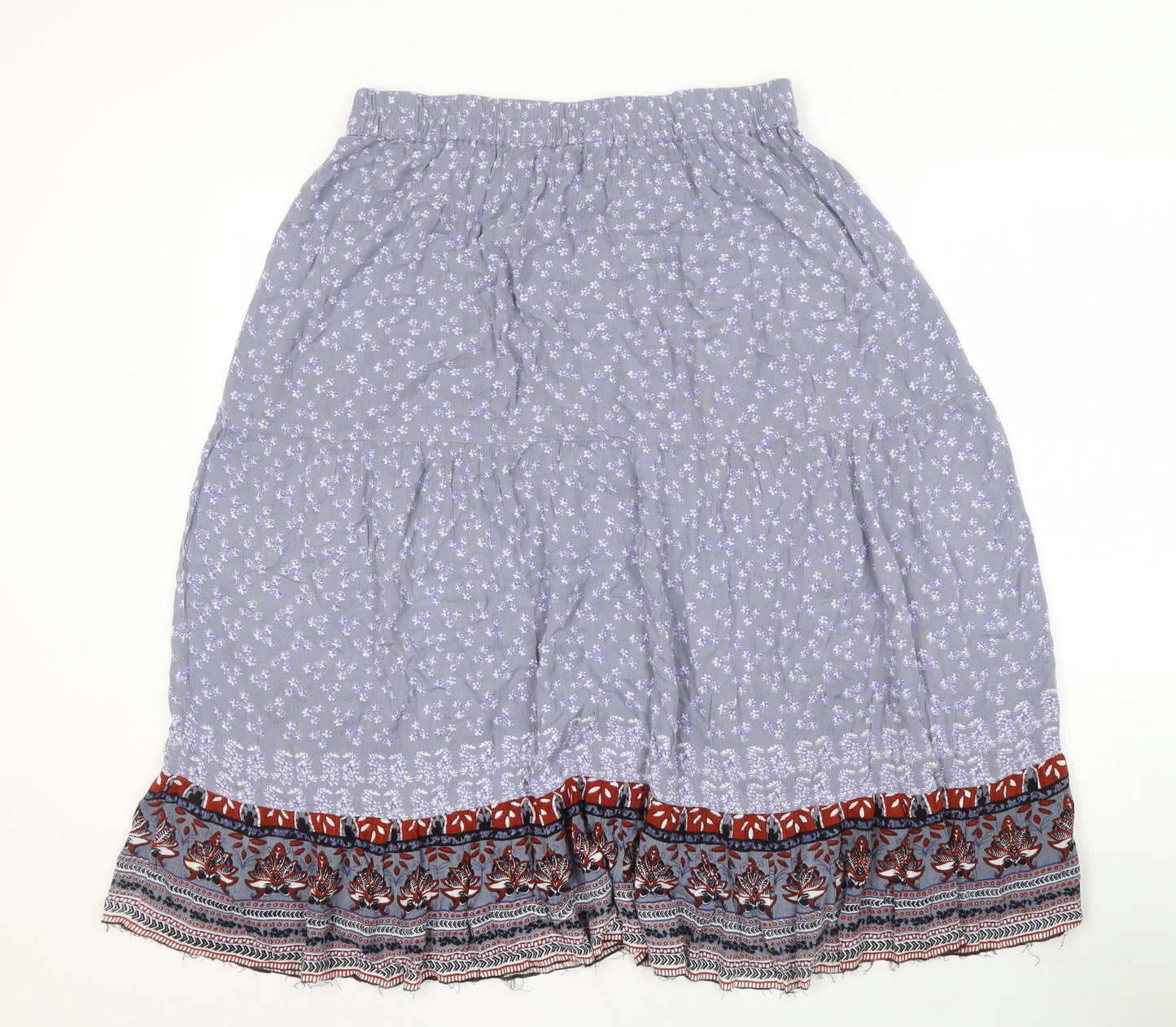 Cotton Traders Women's Floral Peasant Skirt Size 14