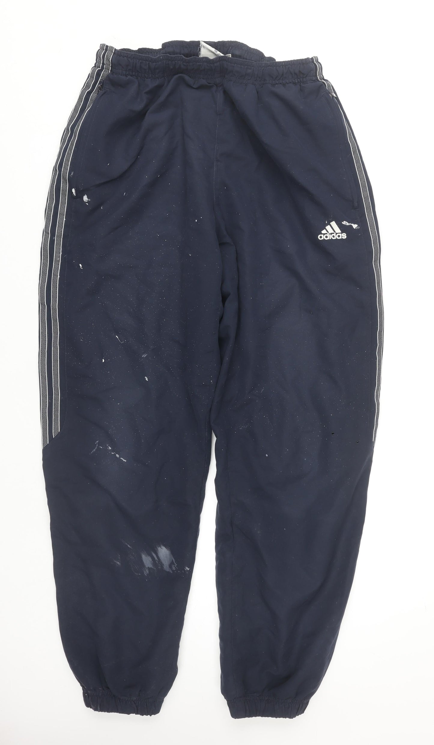 Adidas Men's Blue Joggers, M, Casual Sportswear
