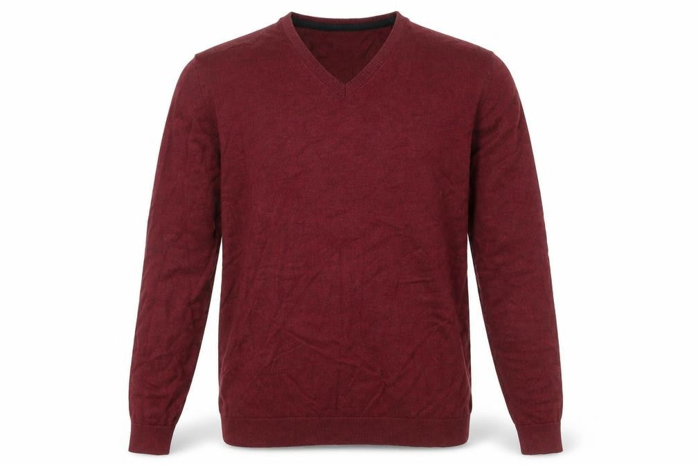 Mens UK Size M NEXT Red Pullover Jumper