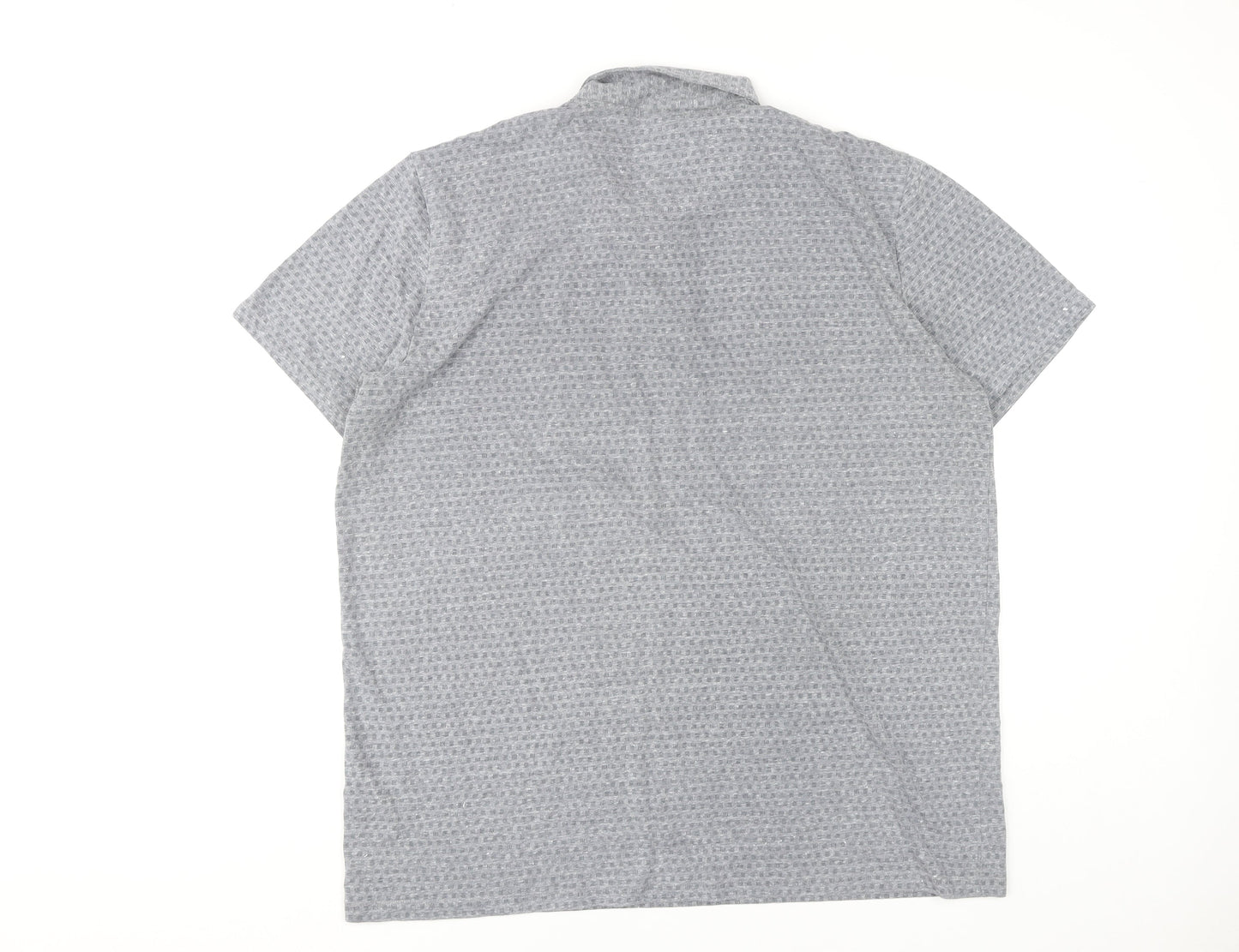 Easy Men's Grey 2XL Polo Shirt - Short Sleeve Casual