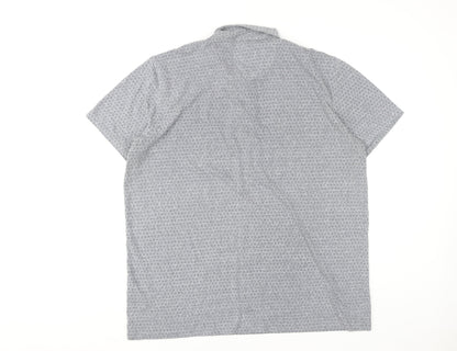 Easy Men's Grey 2XL Polo Shirt - Short Sleeve Casual