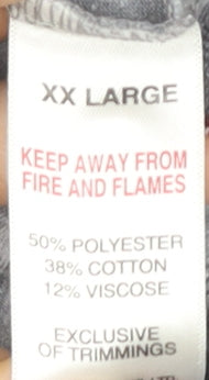 Easy Men's Grey 2XL Polo Shirt - Short Sleeve Casual