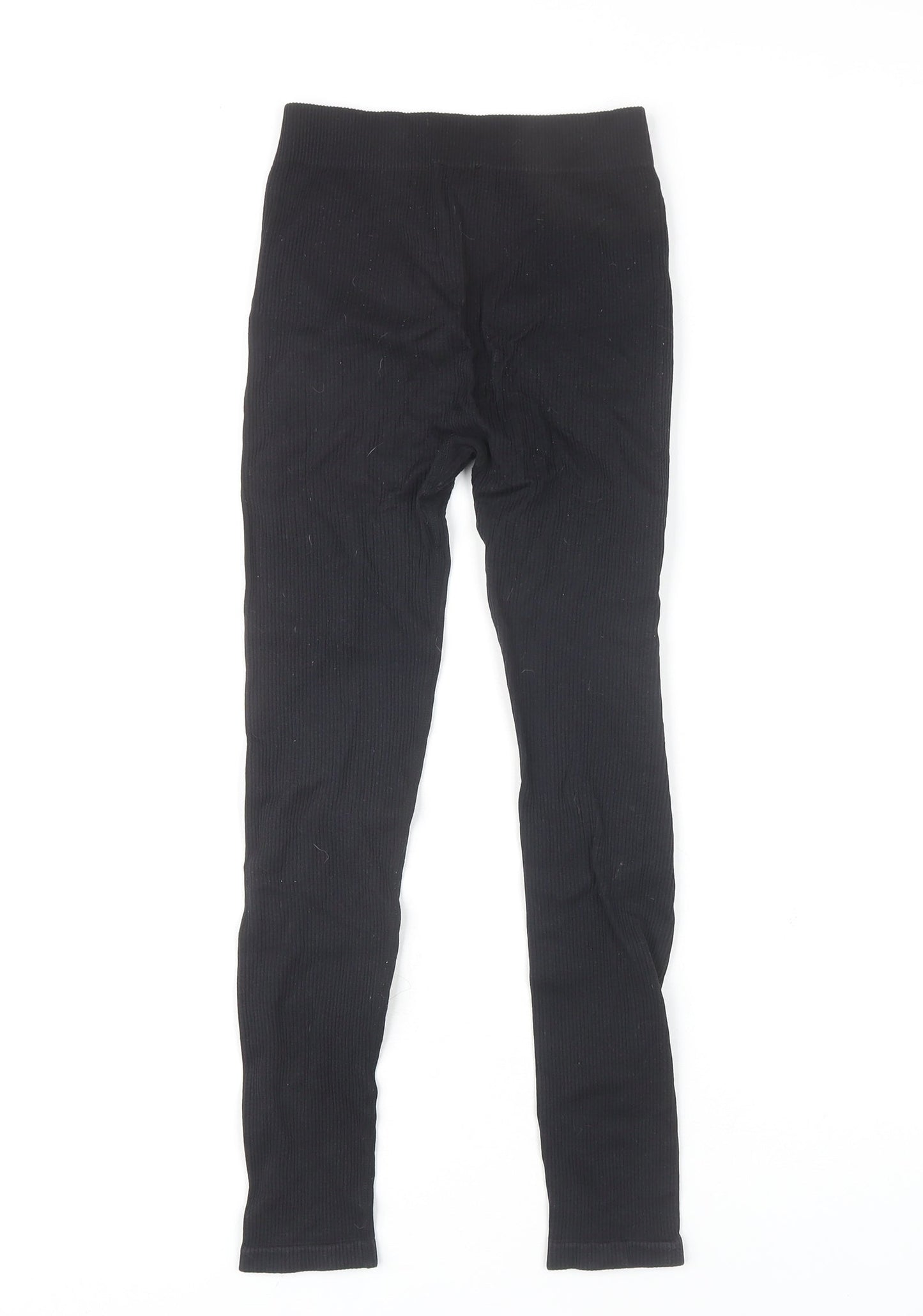 Zara Women's Black XS Leggings - Stretch Knit