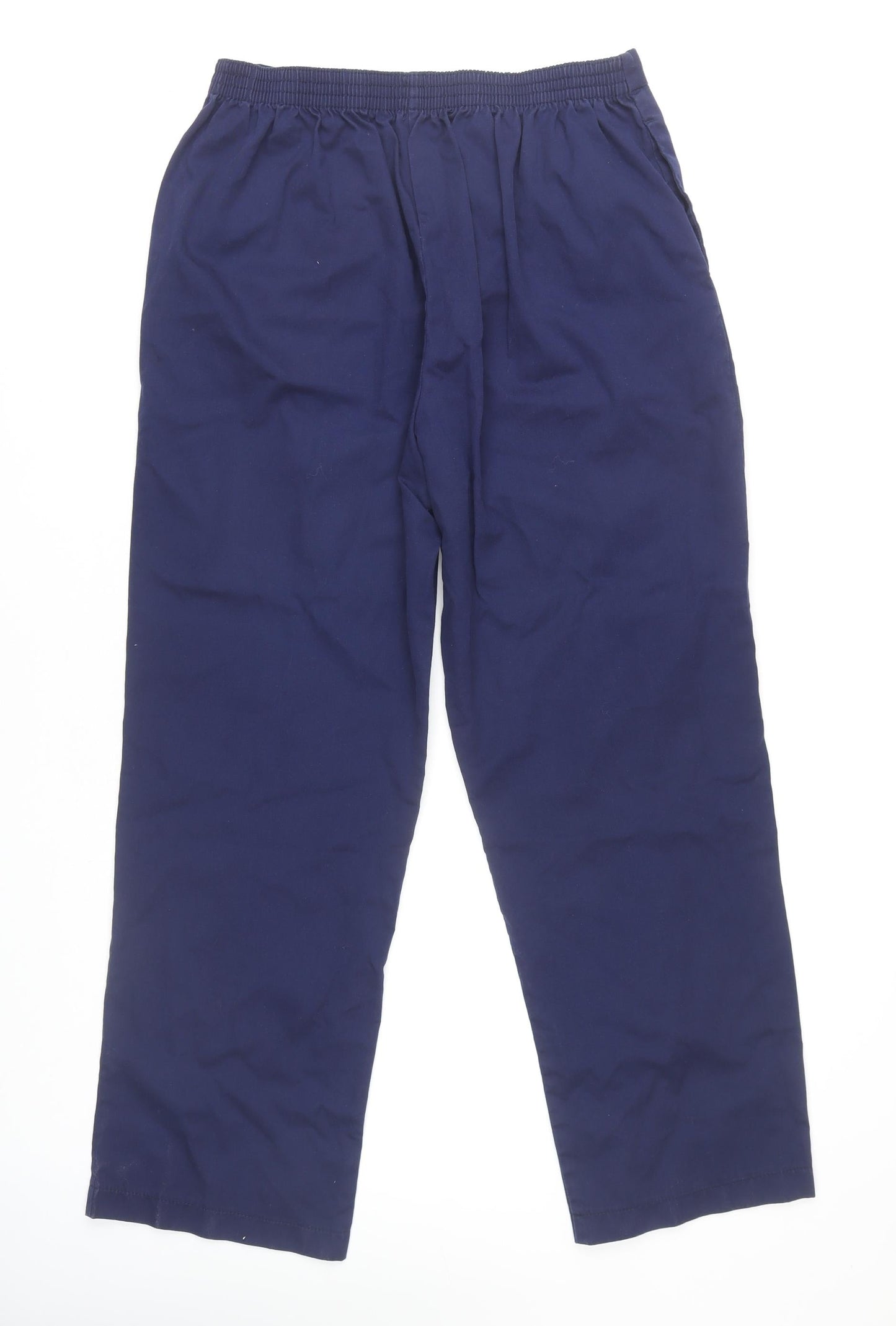 Boyd Cooper Men's Blue Pleated Trousers Size 28
