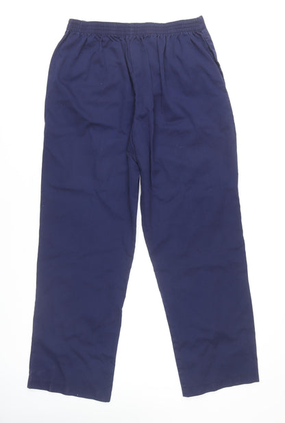 Boyd Cooper Men's Blue Pleated Trousers Size 28