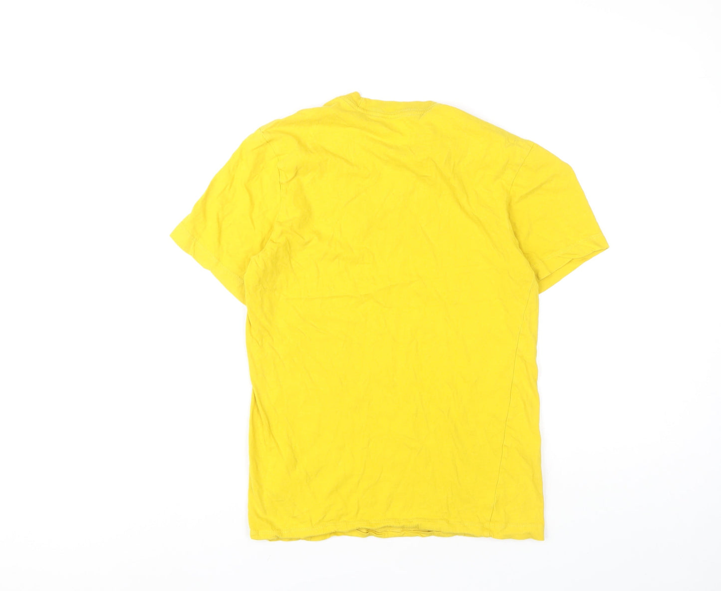 Nike Men's Yellow XS Graphic Print T-Shirt