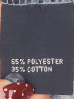 Donnay Men's Blue XL Striped Golf Polo Shirt