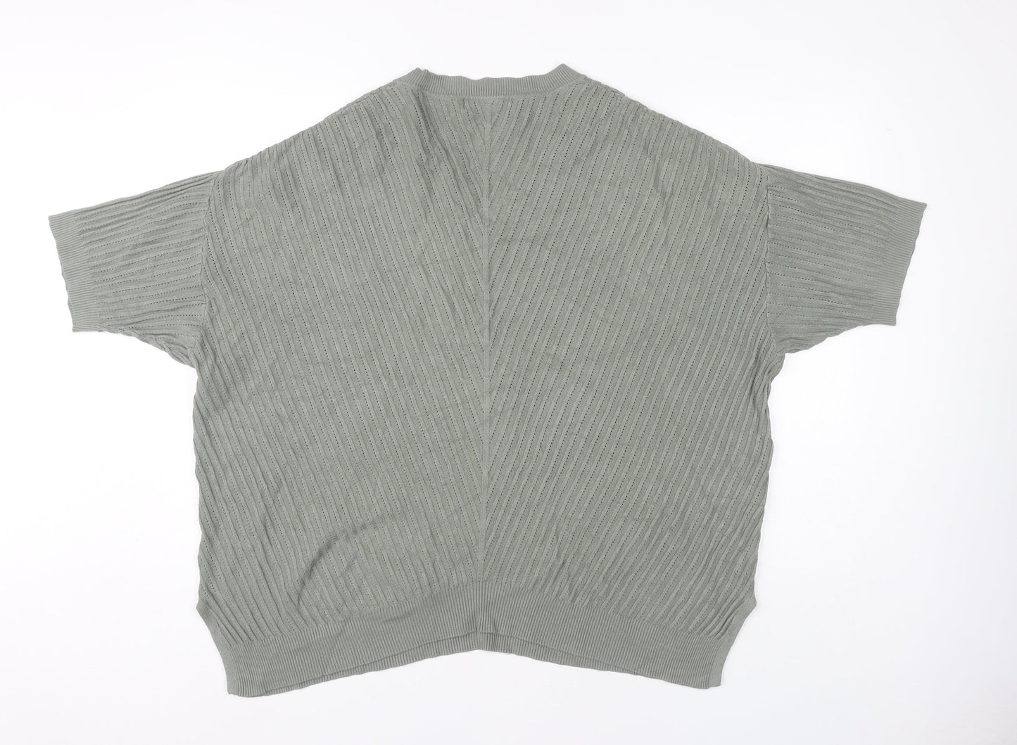 Womens UK Size XL Marks and Spencer Grey Pullover Jumper