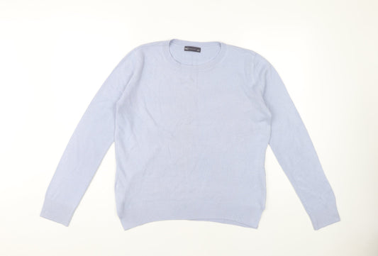 Womens UK Size 12 Marks and Spencer Blue Pullover Jumper