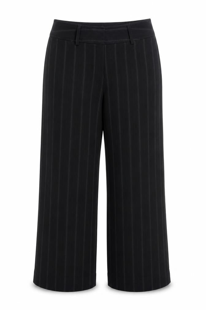 Womens UK Size 14 NEXT Regular Fit Dress Pants Black Trousers