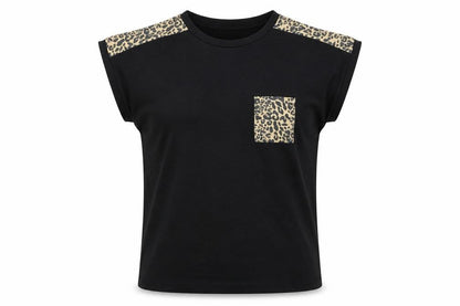 Womens UK Size 8 Lipsy Black  T-Shirt