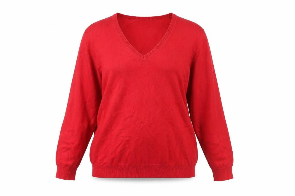 Womens UK Size 16 Marks and Spencer Red Pullover Jumper