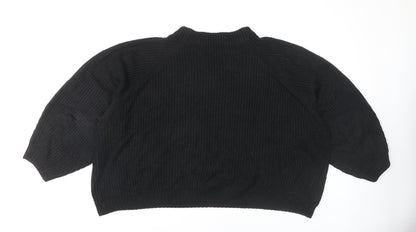 Threadbare Women's Black Pullover Jumper Size 26