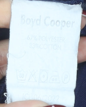 Boyd Cooper Blue Unisex Adults Relaxed Trousers
