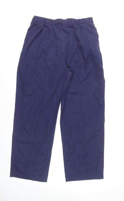 Boyd Cooper Women's Blue Straight Trousers Size 18