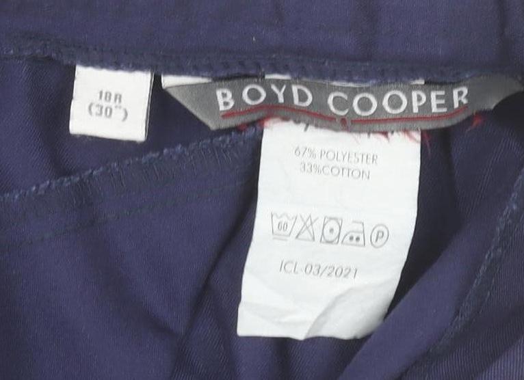 Boyd Cooper Women's Blue Straight Trousers Size 18