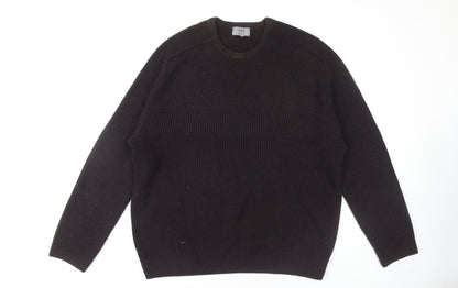 M&S Men's Black XL Pullover Jumper
