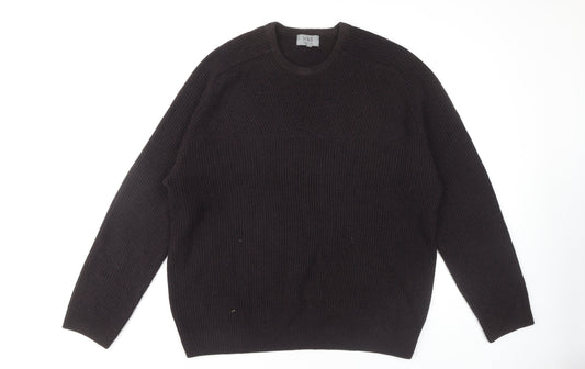 M&S Men's Black XL Pullover Jumper