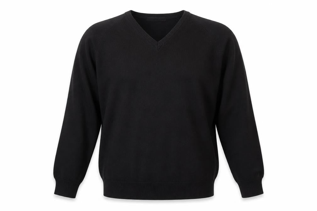 Mens UK Size L BHS Black Pullover Jumper