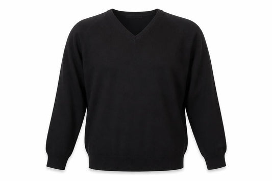 Mens UK Size L BHS Black Pullover Jumper