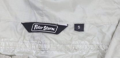 Mens UK Size S Peter Storm Grey Anorak Coat