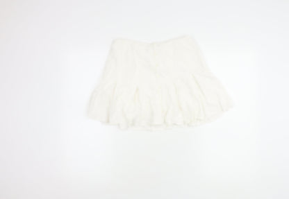 Womens UK Size M Stradivarius Flare  Skirt