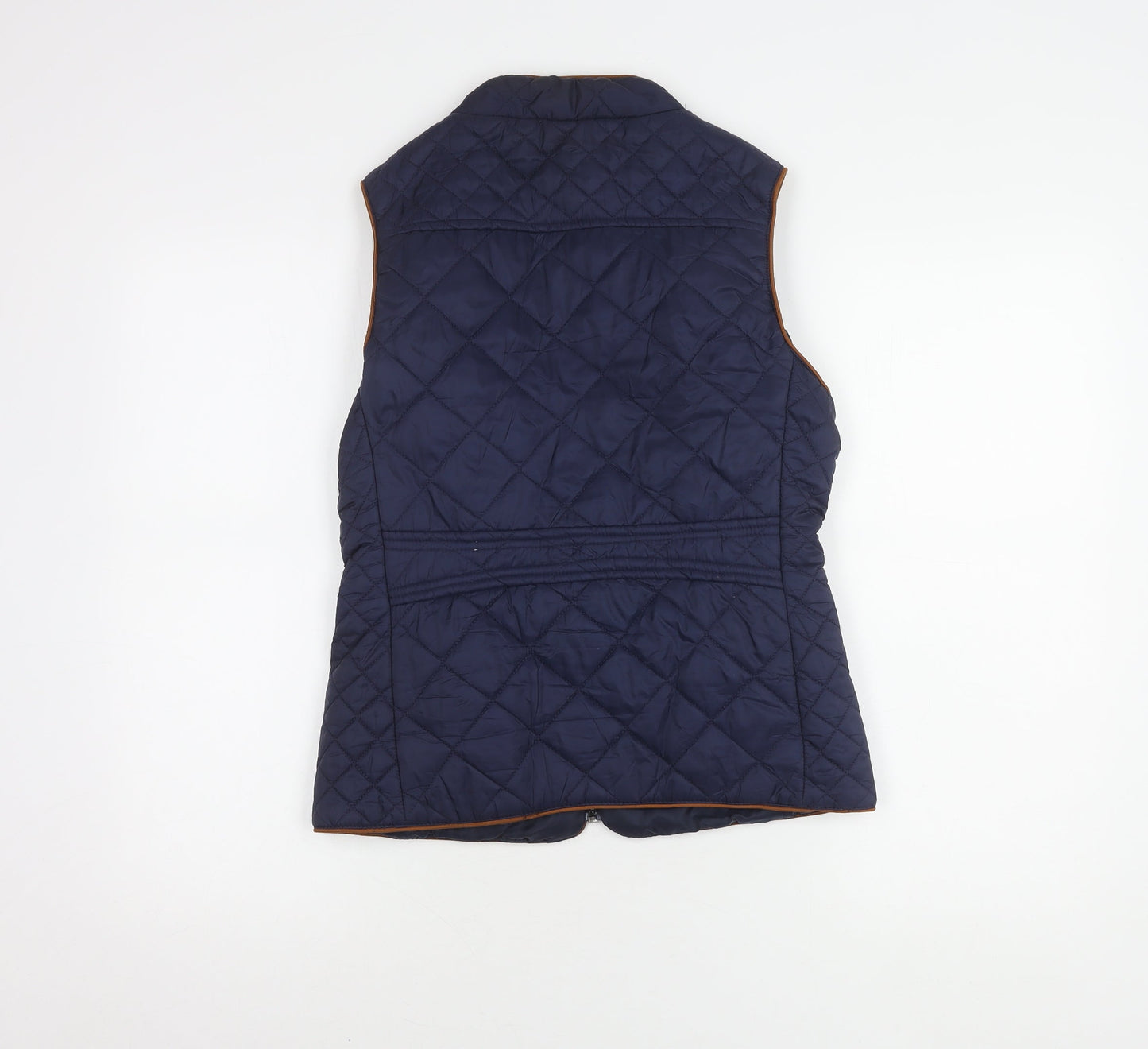 Jack In The Bag Women's Blue Quilted Waistcoat Size 10