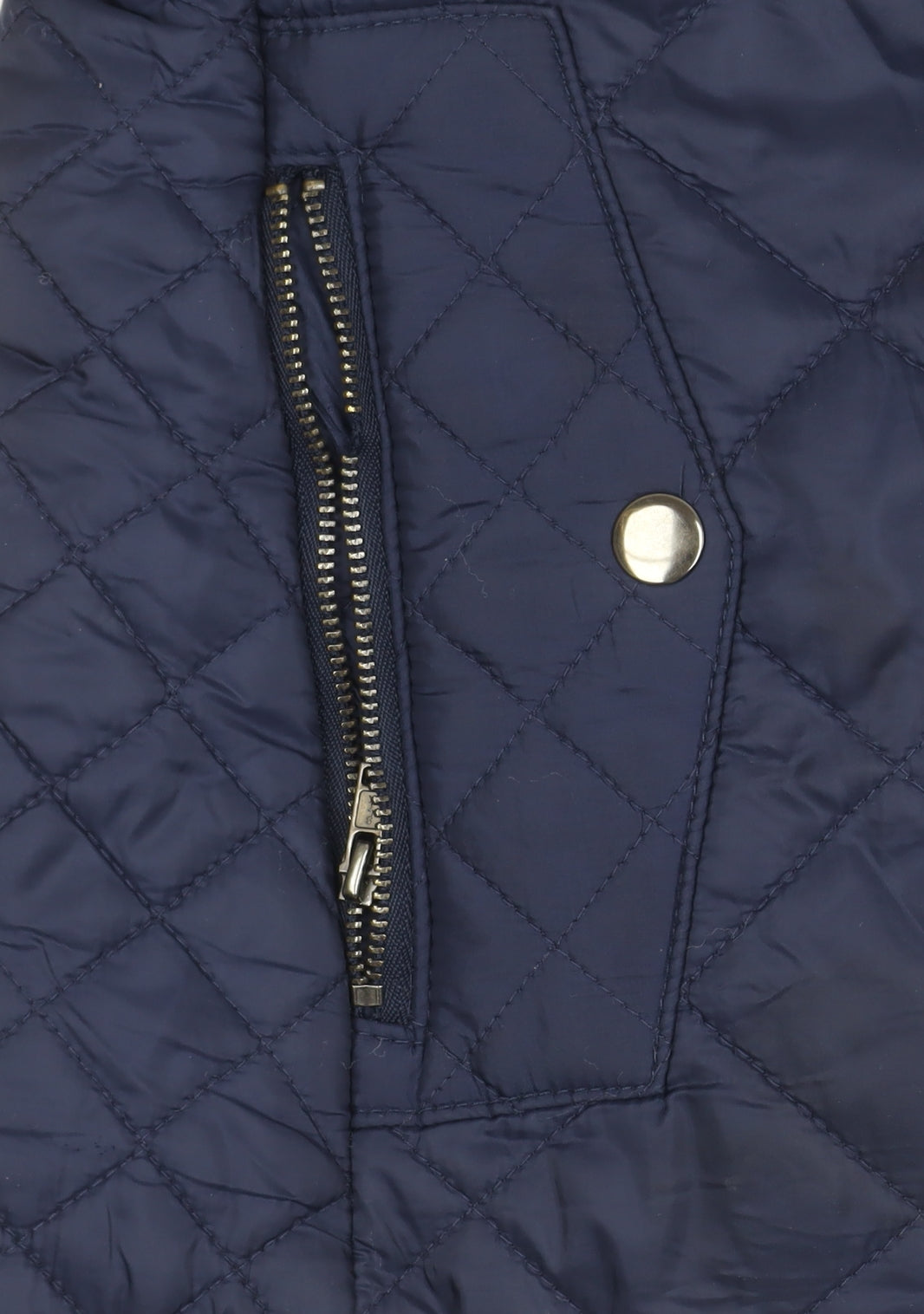 Jack In The Bag Women's Blue Quilted Waistcoat Size 10