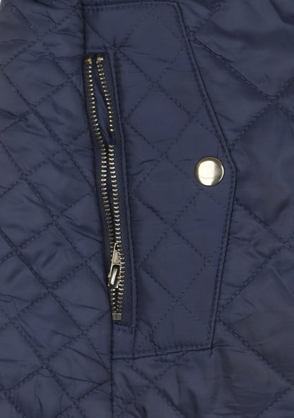 Jack In The Bag Women's Blue Quilted Waistcoat Size 10