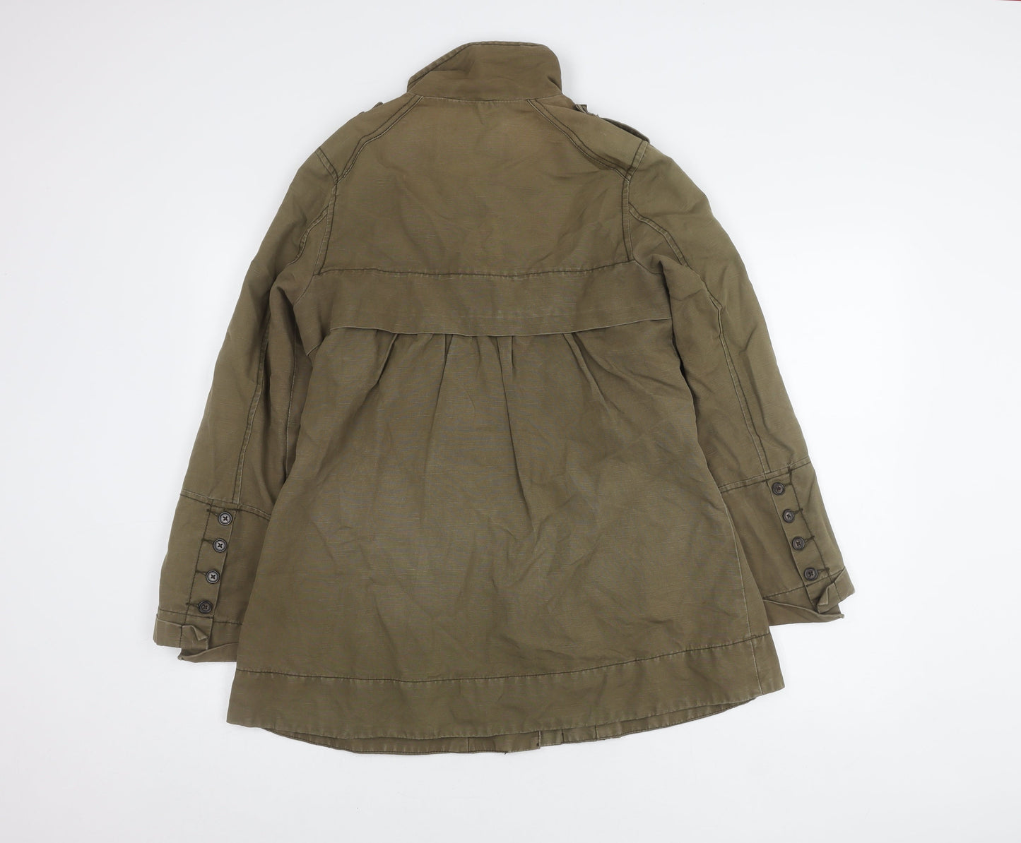Womens UK Size 8 NEXT Brown Basic Jacket