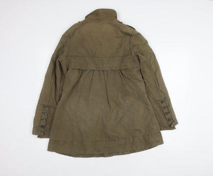 Womens UK Size 8 NEXT Brown Basic Jacket