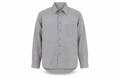 J. Cavelli Men's Grey Long Sleeve Button-Up Shirt M