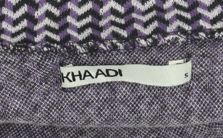Womens UK Size S Khaadi Multicoloured Jersey T-Shirt
