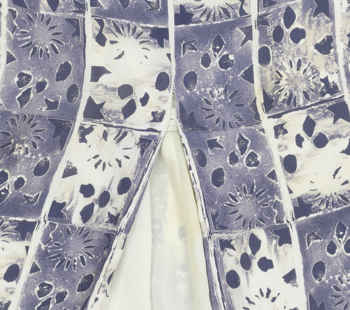 Platinum Women's Multicoloured Geometric Skirt Size 18