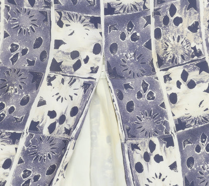 Platinum Women's Multicoloured Geometric Skirt Size 18