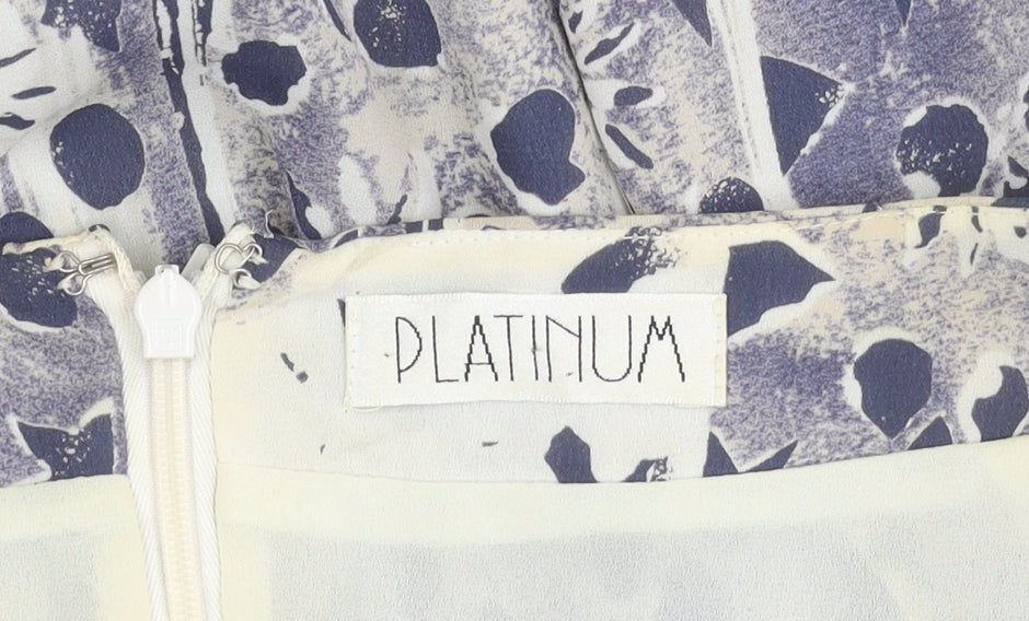 Platinum Women's Multicoloured Geometric Skirt Size 18