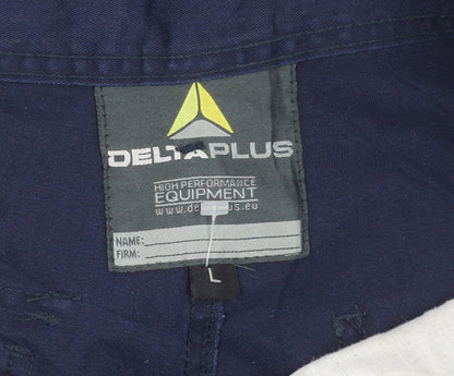 Delta Plus Cargo Trousers L Blue Unisex Adults Workwear