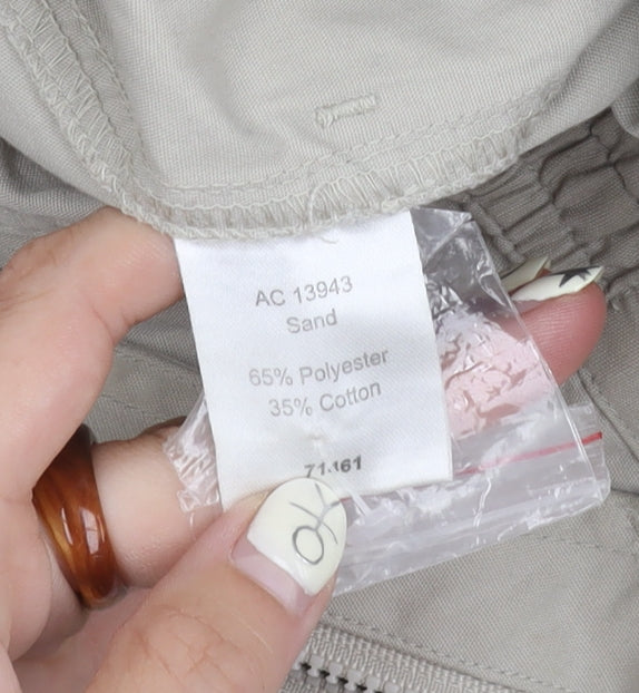 Unisex Adultss UK Size 42 Cotton Traders   Beige Trousers
