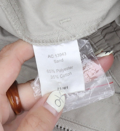 Unisex Adultss UK Size 42 Cotton Traders   Beige Trousers
