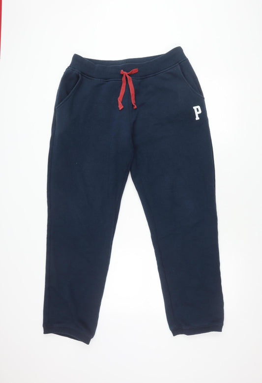 Penguin Men's Blue Jogger Trousers Size L