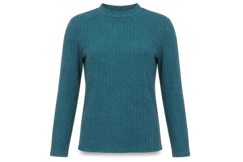 Womens UK Size 8 Marks and Spencer Green Basic T-Shirt