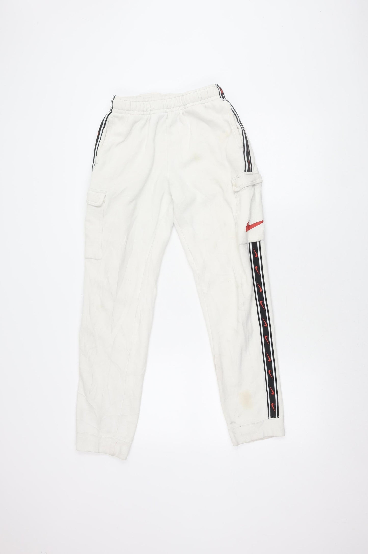 Nike Boys White XL Track Pants for Activewear