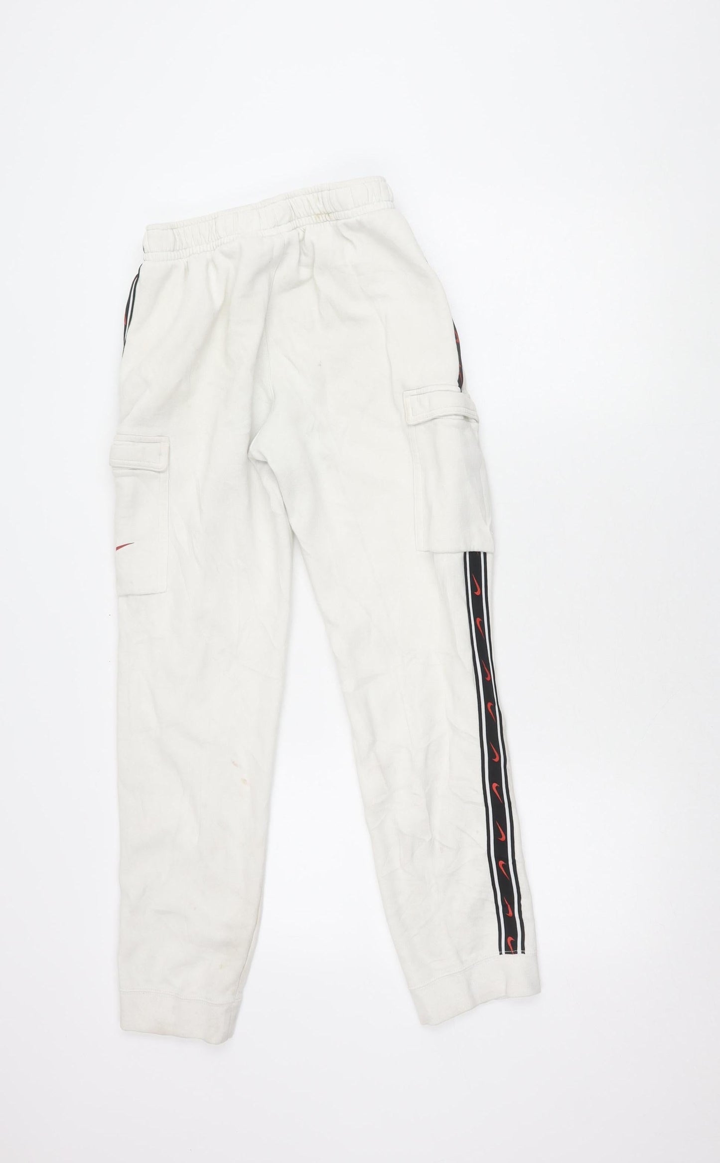 Nike Boys White XL Track Pants for Activewear