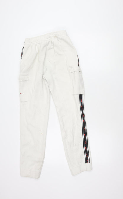 Nike Boys White XL Track Pants for Activewear