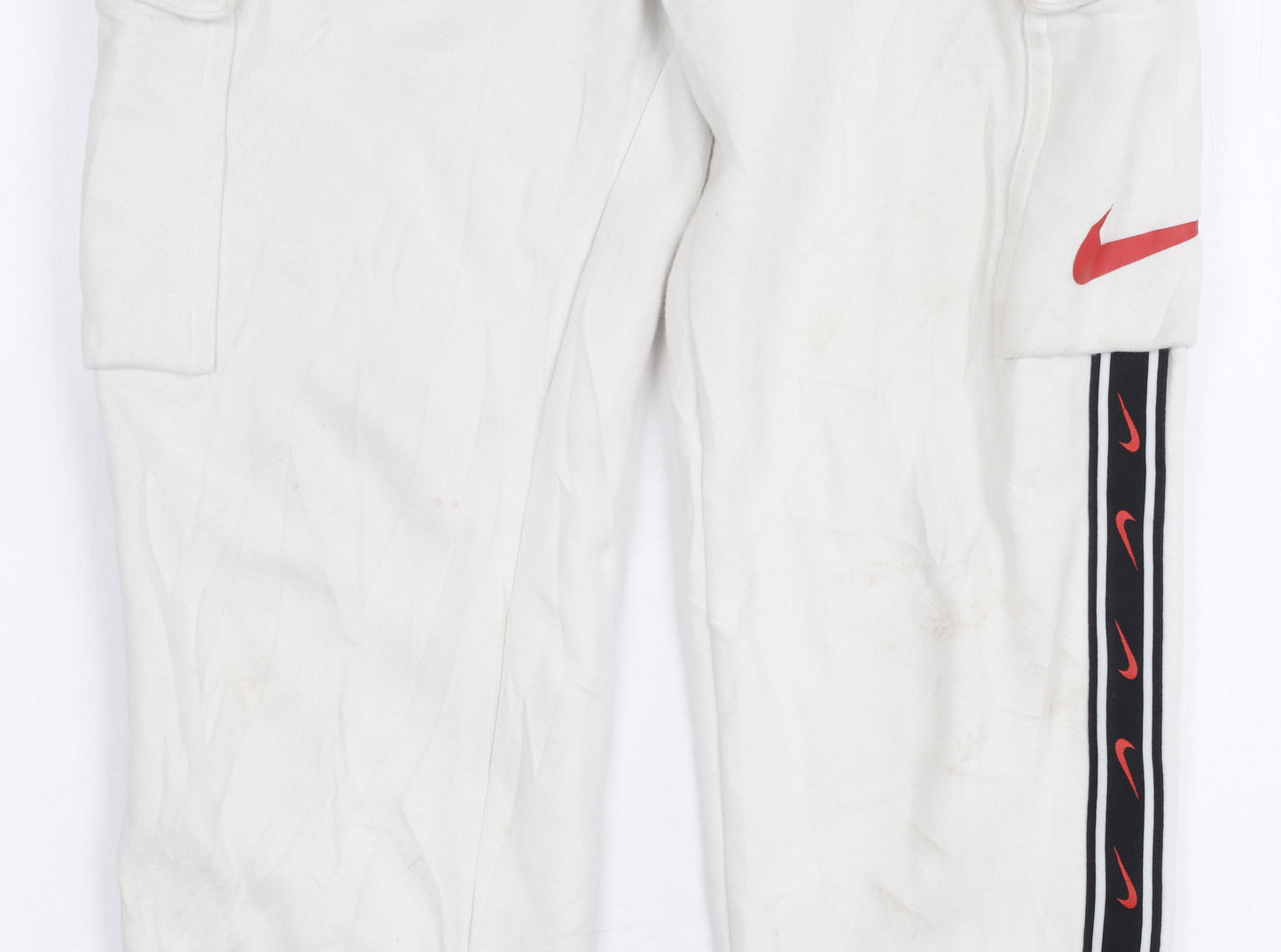 Nike Boys White XL Track Pants for Activewear