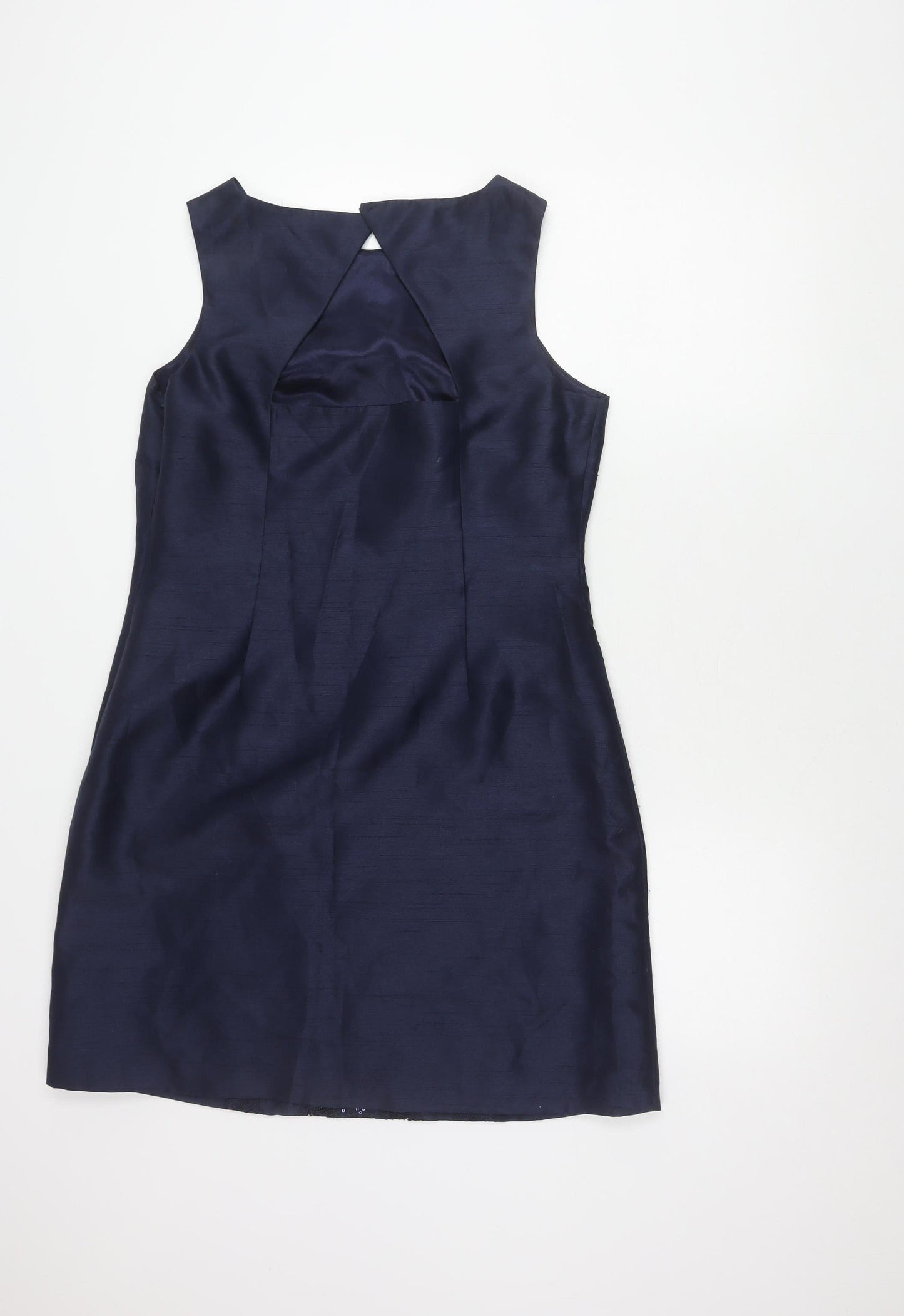 Monsoon Women's Blue Sleeveless Dress Size 14