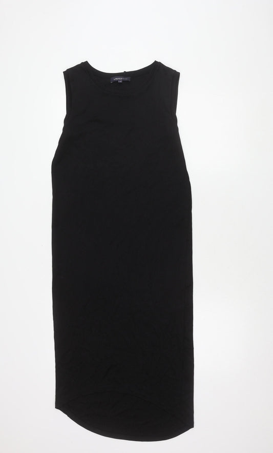 Marks and Spencer Black Sleeveless Dress, Size 8