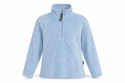 Womens UK Size M Jack Wolfskin Blue Full Zip Sweatshirt