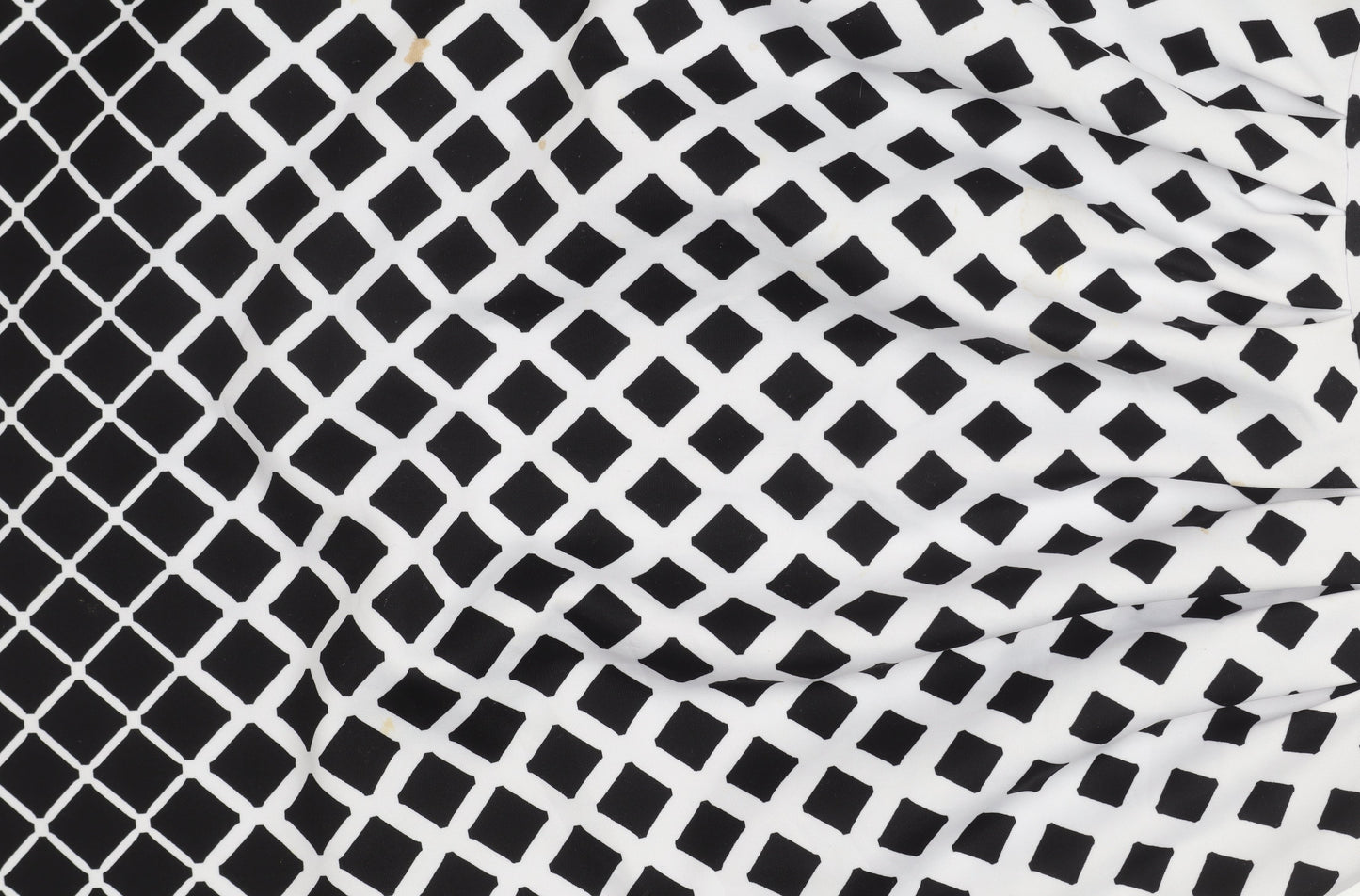 Alexa B Women's Black A-Line Dress, Size 6, Geometric Pattern